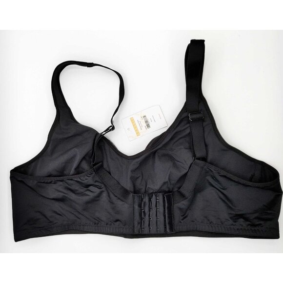 DELIMIRA Women's Minimizer Full Coverage Bra Wireless Size 44D Black NWT - Picture 5 of 9
